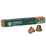 Starbucks House Blend Lungo coffee capsules for use in your Nespresso® machine.