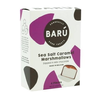 Barú Marshmallows Milk Chocolate Sea Salt Caramel 4 Stuks