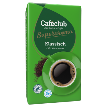 Caféclub Supercreme Klassisch gemalen koffie 500 g.