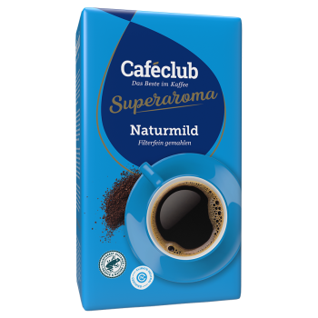 Caféclub Supercreme Naturmild gemalen koffie 500 g.