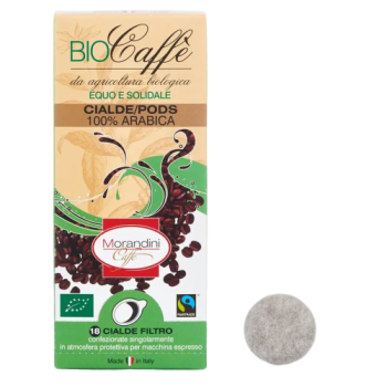 Caffè Morandini Bio Caffe Fairtrade Espresso 18 ESE servings