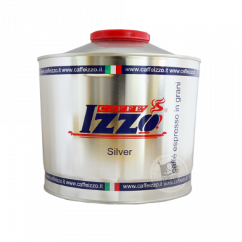 Caffè Izzo Silver coffee beans tin