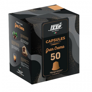 Caffè Izzo Gran Crema capsules for Nespresso 50 pieces