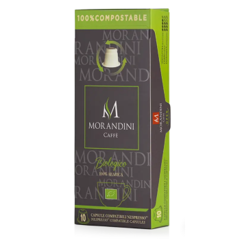 Caffè Morandini BIO composteerbare koffiecapsules voor Nespresso®*