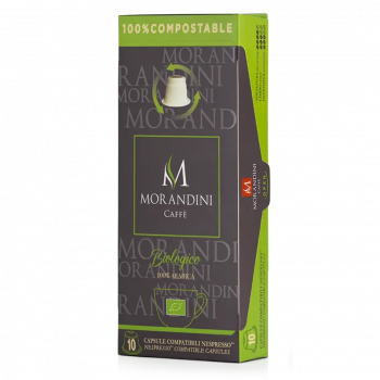 Caffè Morandini BIO biodegradable capsules for Nespresso®*