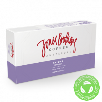 Jones Brothers Enigma Espresso voor Nespresso® compostable koffiecups