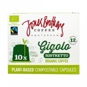 Jones Brothers Gigolo compostable capsules for Nespresso ® 