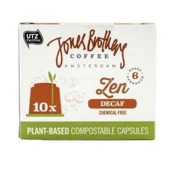 Jones Brothers Zen Decaffeinato voor Nespresso® compostable koffiecups 