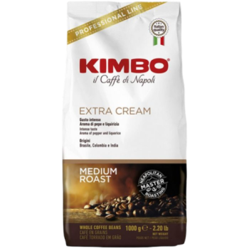 Kimbo Extra Cream koffiebonen 1 kilo