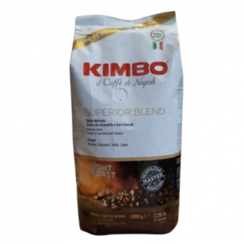 Kimbo Superior Blend koffiebonen THT 08 2024 