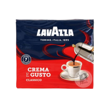 Lavazza Crema e Gusto Classico gemalen koffie 500 g.