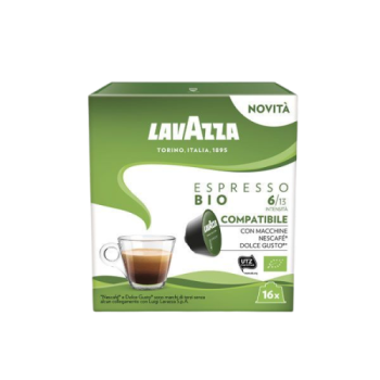 Lavazza Espresso BIO UTZ gecertificeerd voor Nescafé Dolce Gusto®