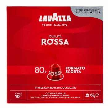 Lavazza Qualita Rossa capsules voor Nespresso® (80 capsules)