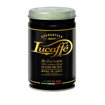 Lucaffé Mr. Exclusive gemalen koffie 250 g.