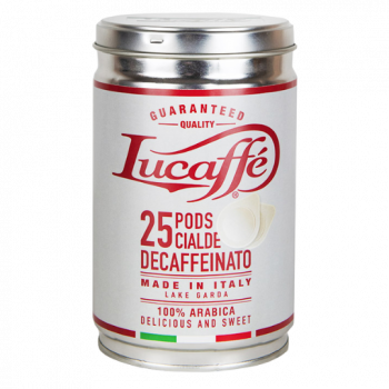 Lucaffé Decaffeinato ESE-servings 25st blik