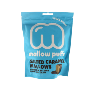 Mallow Puff VEGAN Pure Chocolade Gezouten Karamel Marshmallows