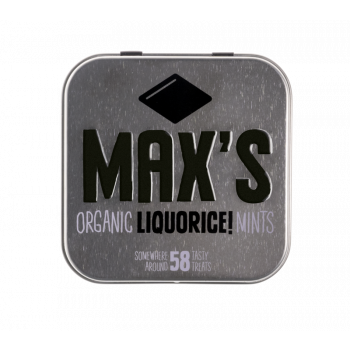 Max's Organic Liquorice Mints