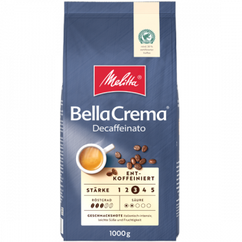 Melitta Bella Crema Decaffeinato coffee beans