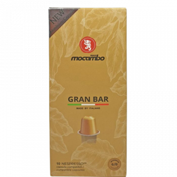 Mocambo Gran Bar capsules voor Nespresso® koffiecups THT 28 12 2023