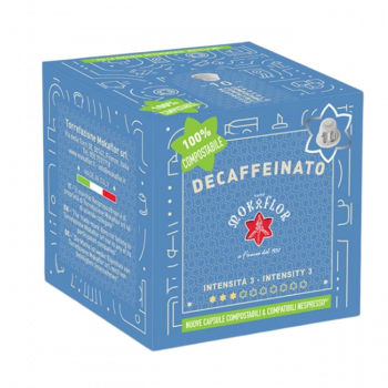 Mokaflor Decaffeinato capsules for Nespresso® machines