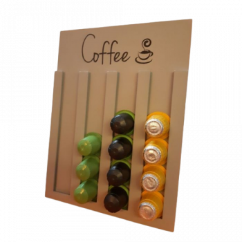 Coffee capsule holder for Nespresso® coffee cups