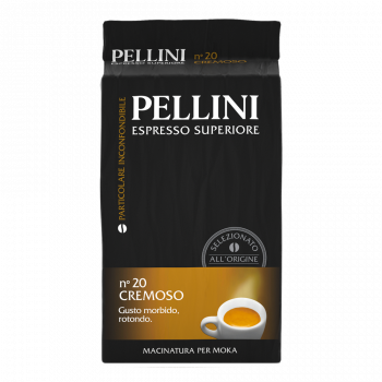 Pellini N° 20 Cremoso gemalen 250 g.