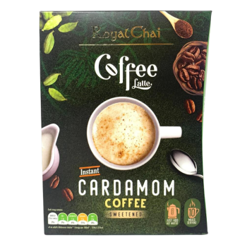 Royal Chai Caffe Latte Cardamom Poeder Gezoet