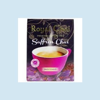 Royal Chai Saffron Chai Latte (gezoet) THT 02 2024