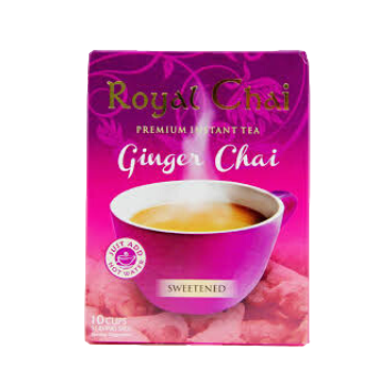 Royal Chai Ginger Chai Latte (gezoet)