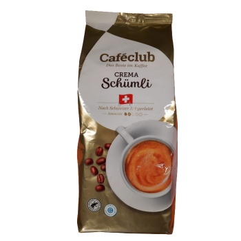 Caféclub Crema Schümli Coffee Beans