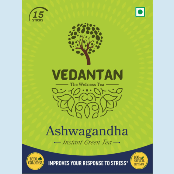 Vedantan Ashwagandha – Instant Herbal Green Tea