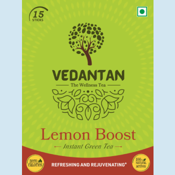 Vendantan Lemon Boost green herbal tea