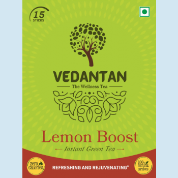 Vendantan Lemon Boost groene kruidenthee