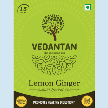 Vedantan Lemon Ginger green herbal tea