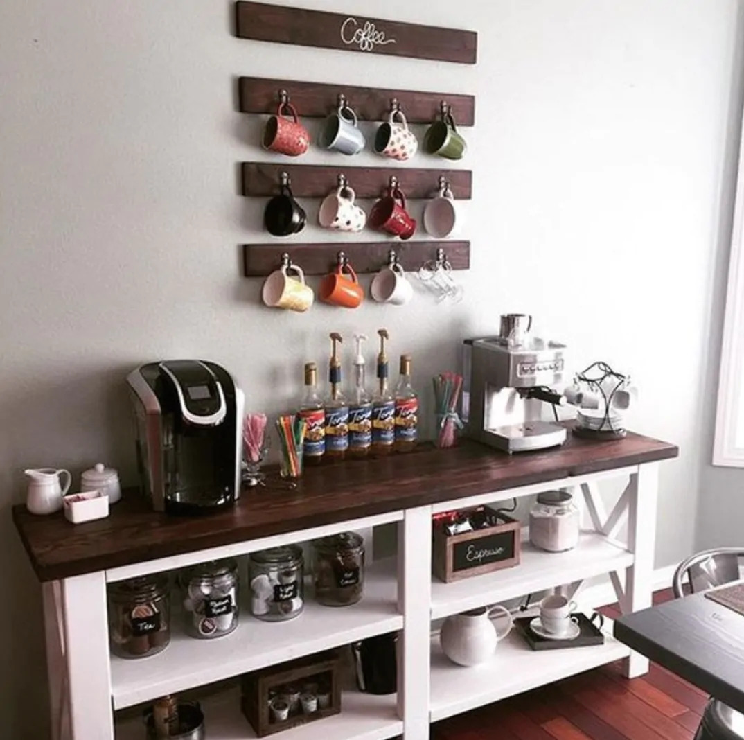 Create your own coffee bar at home