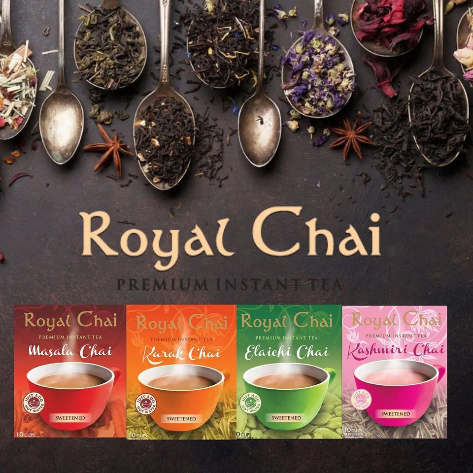 Nieuwe Chai Tea van Royal Chai
